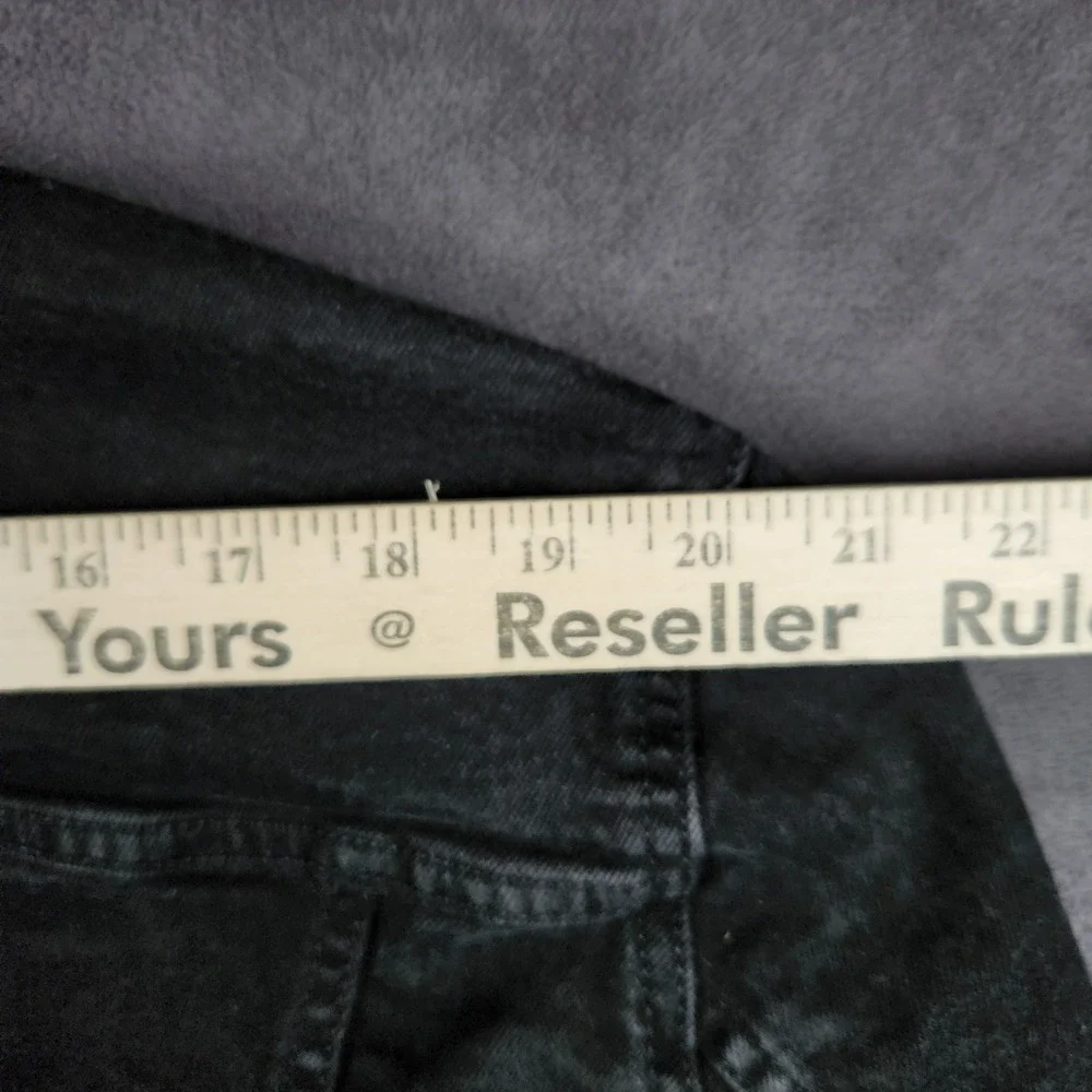 Levis Denim‎ Trucker Jacket Mens XXL Black Button Front Cotton Stretch - Picture 7 of 10